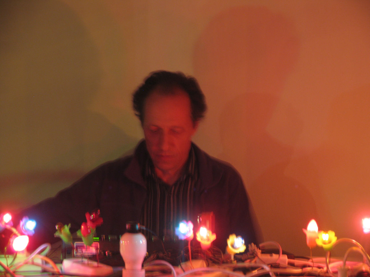 Photographic documentation of RYLLEGA Berlin (Audio-visual performance by Michael Vorfeld, 17 September 2008)
